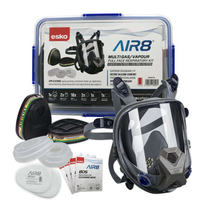 Multigas / Vapour Esko AIR8 Full Face Respiratory Kit - Image 1