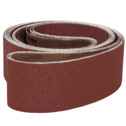 50mm x 2745mm Noritake Double J Weight Flexible Aluminium Oxide Linishing Belts- J640E - 240gt
