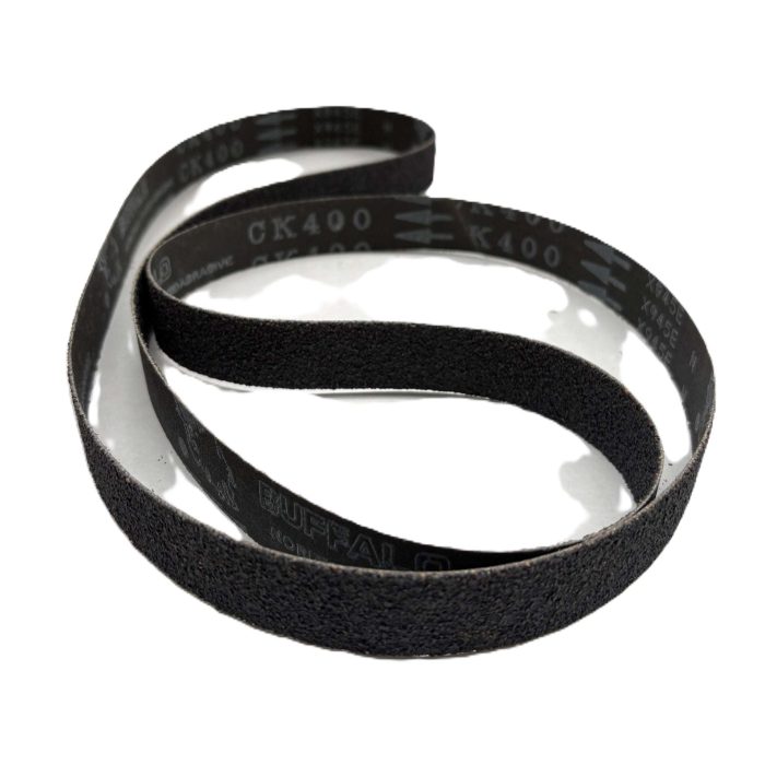 Noritake CK400 Cork / Silicon Carbide J Weight Flexible Belts - Crankshaft Polishing - 2 Sizes Available - Image 1