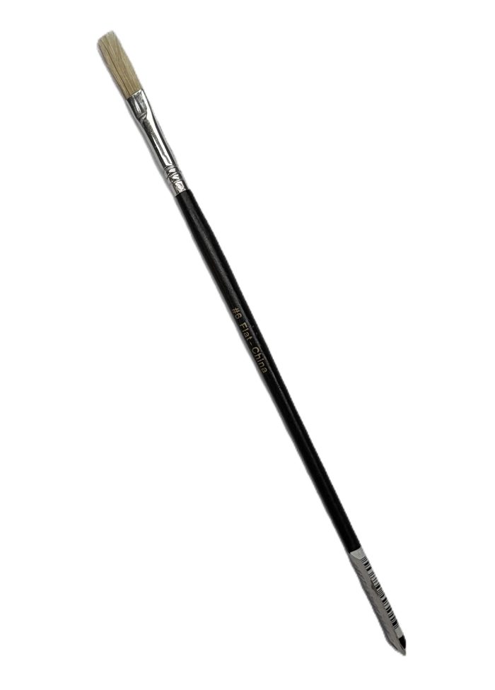 Artists Flat Fitches - Size 6 - Image 1