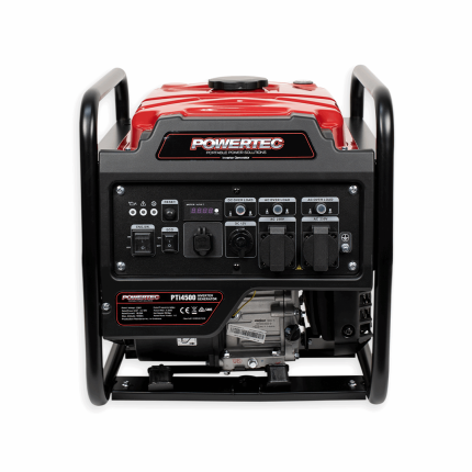 Powertec 4500W Inverter Generator - Built For Work, Ready For Everything