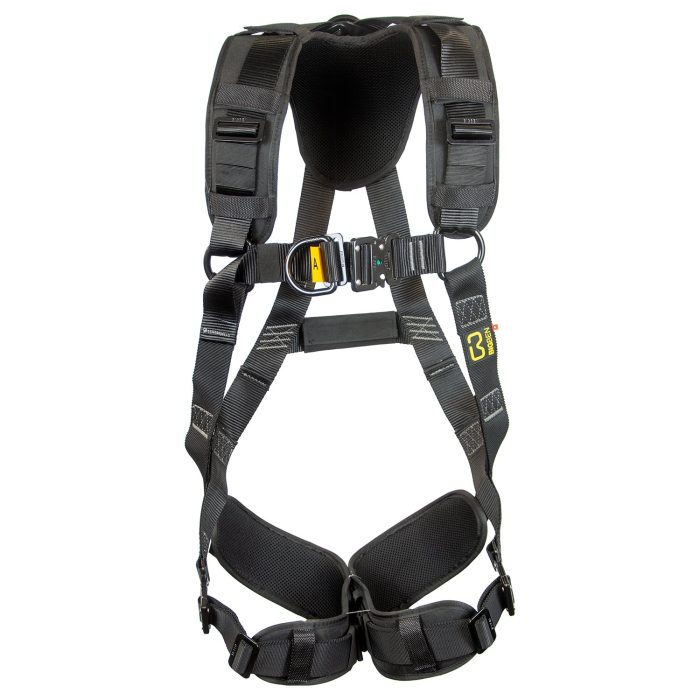BIGBEN® BIGGUY Deluxe Comfort Plus Padded 2 Point Safety Harness (BLACK) - Quick Release - Image 1