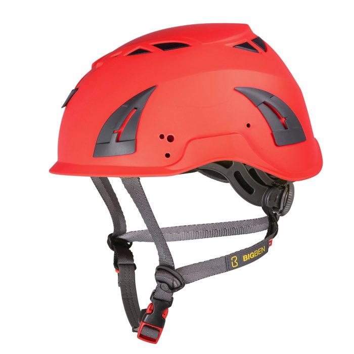 BIGBEN® UltraLite Unvented Safety Helmet - Red 5 - Image 1