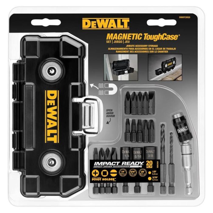 DeWALT DWMTCIR20 20-Piece Impact Ready Accessory Set - Image 1