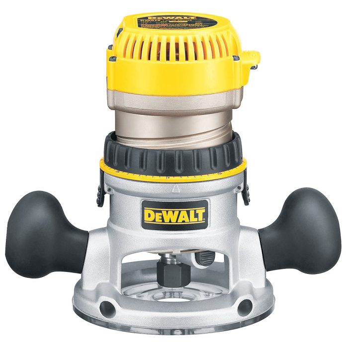 DeWALT DW618 2-1/4 HP EVS Fixed Base Woodworking Router w/ Soft Start - Image 1