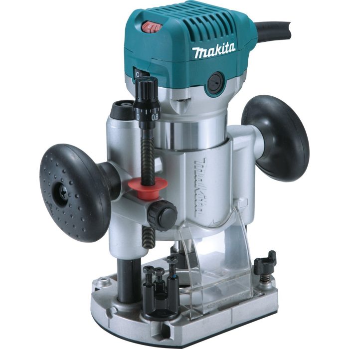 Makita RT0701CX7 1-1/4 HP 10,000-30,000 Rpm Variable Speed Compact Router Kit - Image 1