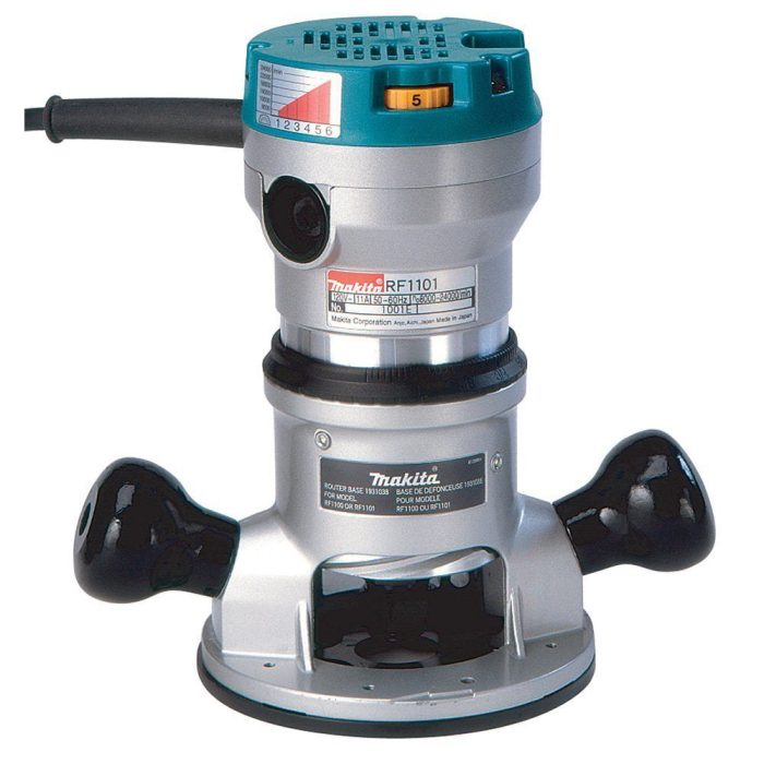 Makita RF1101 2-1/4-Hp 8,000-24,000 Rpm 11.0 Amp Variable Speed Router - Image 1