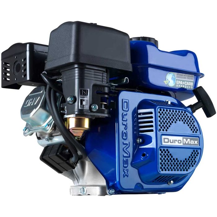 DuroMax XP7HP 208cc 3/4" Shaft Recoil Start Horizontal Gas Powered Engine - Image 1