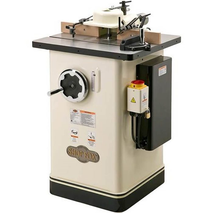 Shop Fox W1674 2 H.P. Shaper with 3" Spindle Travel and 5" Max Spindle Opening - Image 1