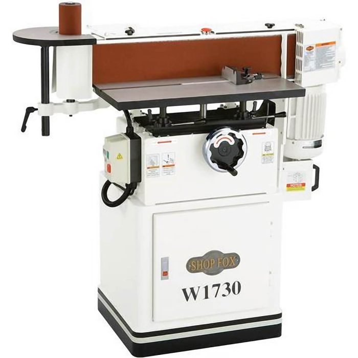 Shop Fox W1730 Oscillating Edge Sander 0 To 90 Degree Tilting Platen & 2Hp Motor - Image 1