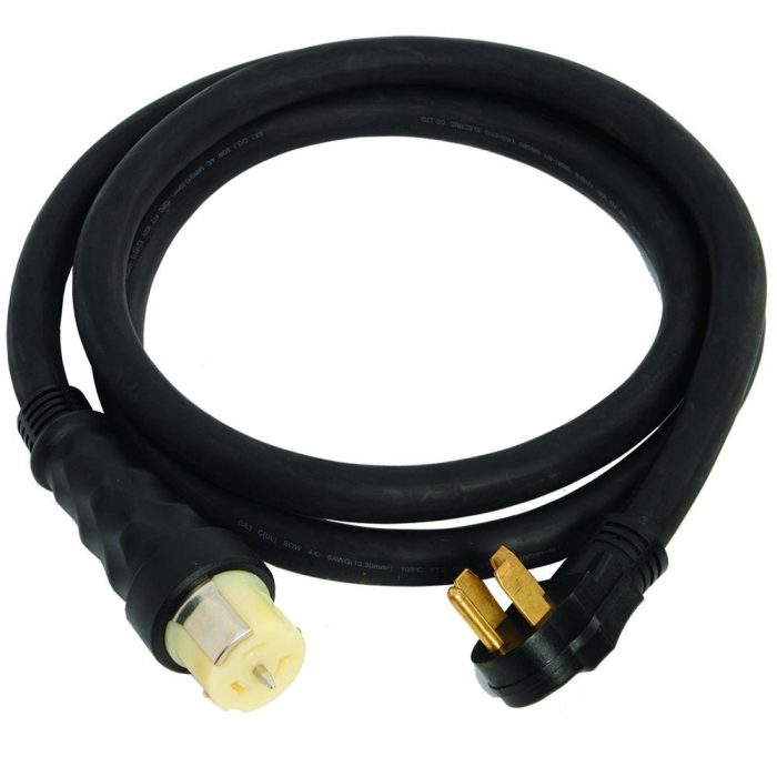 Generac GNC-6330 10' 50Amp Generator Cord W/Nema 1450 Male/Locking Cs6364 Female - Image 1