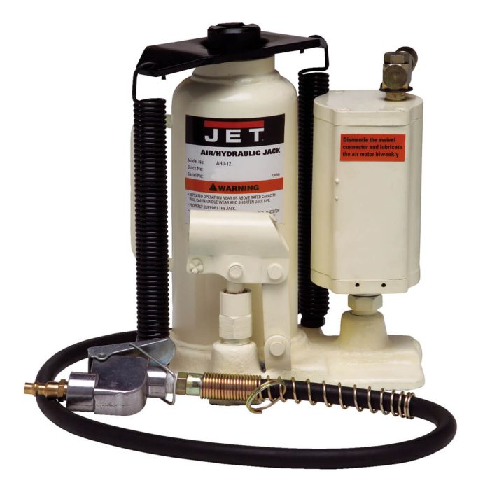JET AHJ-20 20 Ton Air/Hydraulic Bottle Jack - 456620 - Image 1