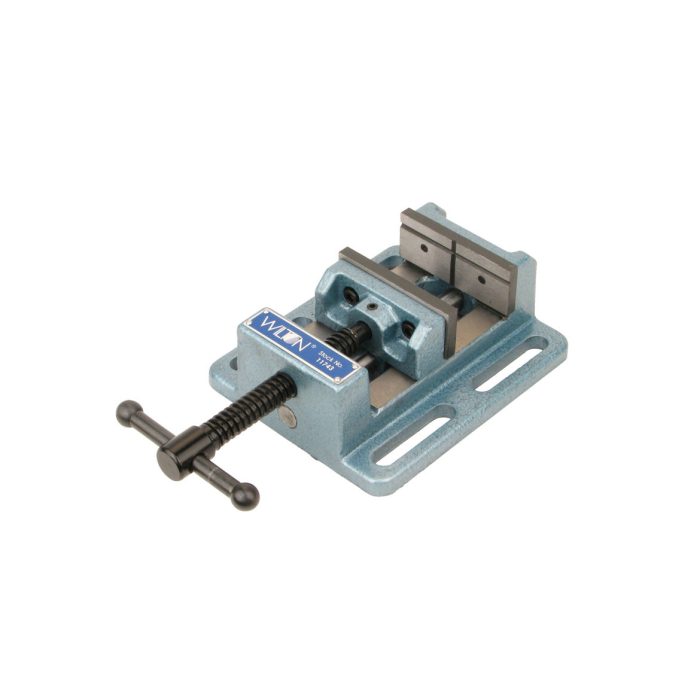 Wilton 11744 4" Jaw Low Profile Drill Press Vise 4" Opening 1.5" Depth - Image 1