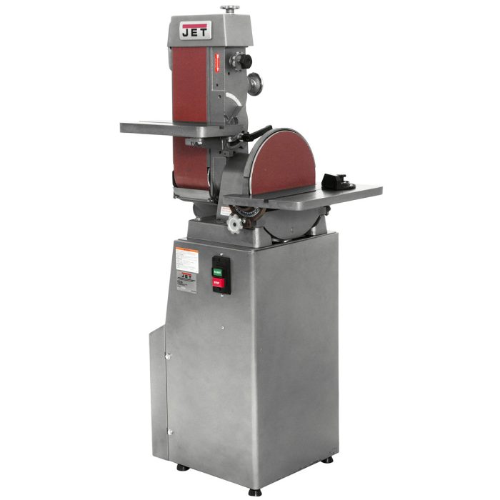 JET J-4200A 6"x48" Industrial Combo Belt/Disc Finishing Machine 115V 1PH 414551 - Image 1