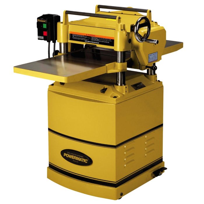 Powermatic 15HH 15" Planer Byrd Shelix Cutterhead 3HP 1PH 230V No DRO - 1791213 - Image 1