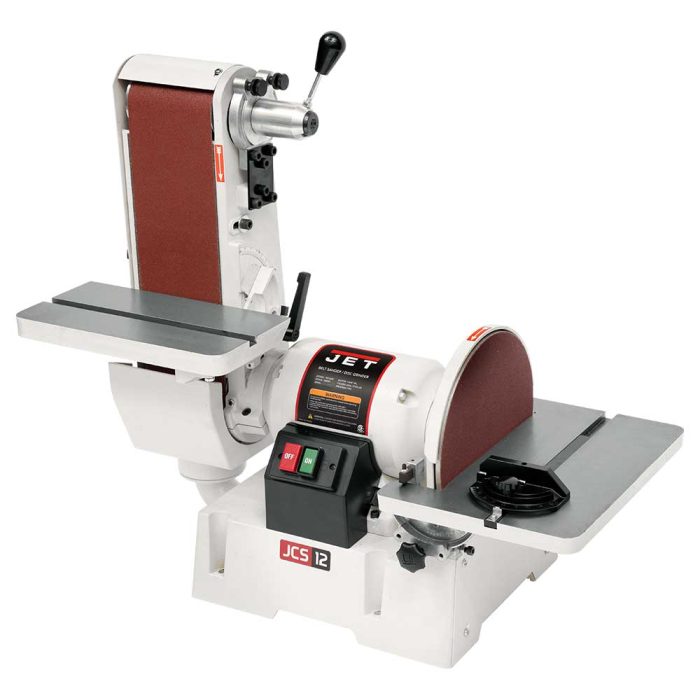 Jet JSG-6DC 115/230V 1-1/2HP, 1Ph 6" x 48" Belt / 12" Disc Sander - 708599 - Image 1