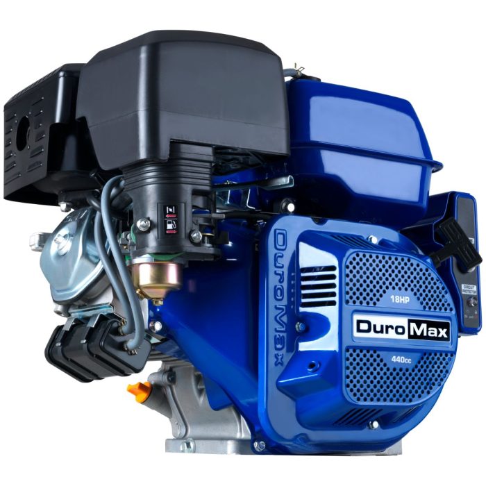 DuroMax XP18HPE 439cc 3600 RPM 1" Electric Start Horizontal Gas Powered Engine - Image 1