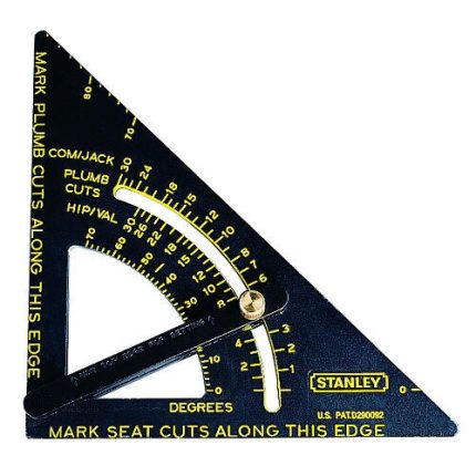 Stanley 46-053 Aluminum Construction Premium Adjustable Quick Square Layout Tool