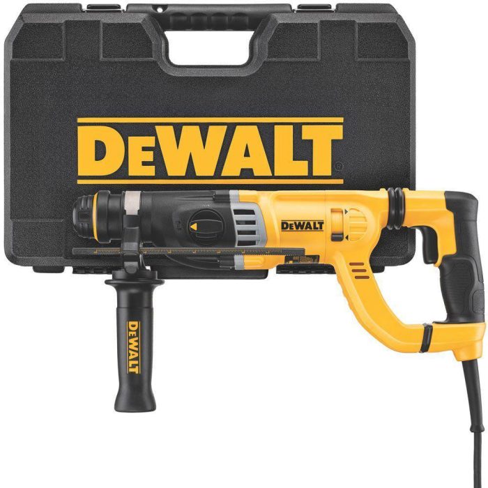 DeWALT D25263K 8.5 Amp 1-1/8-Inch Corded D-Handle SDS Plus SHOCKS Rotary Hammer - Image 1