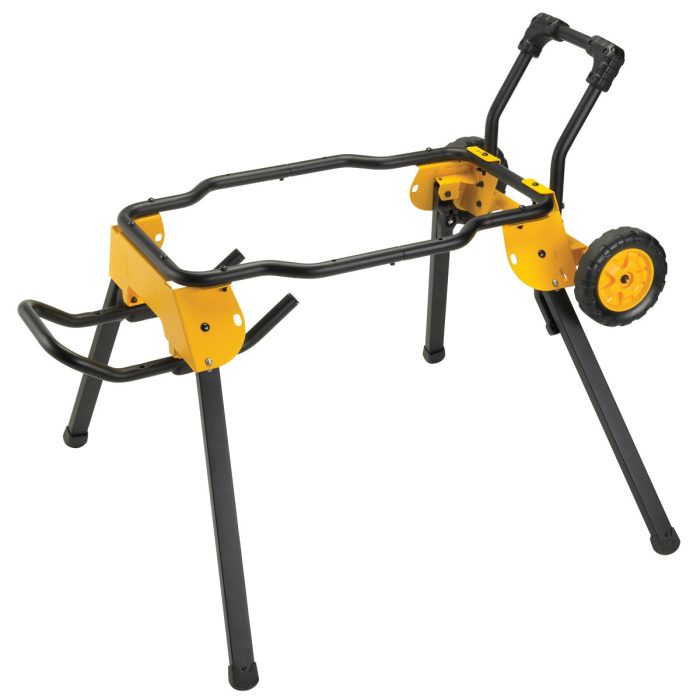 DeWALT DWE74911 Durable Steel Construction Rolling Table Saw Cart/Stand - Image 1