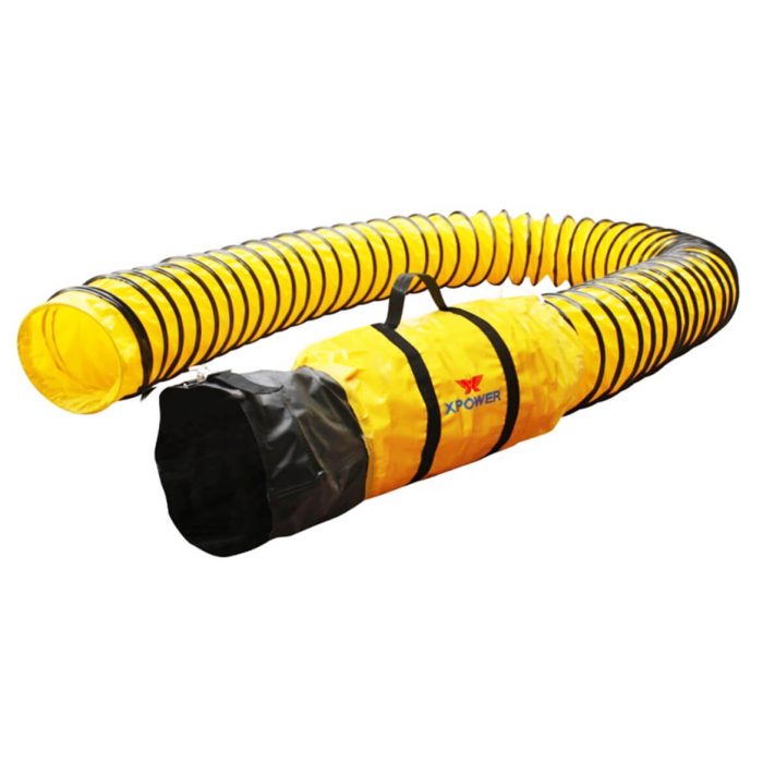 XPOWER 8DH25 25-Foot 8-Inch Diameter Ducting Hose for X-8 Fan - Image 1