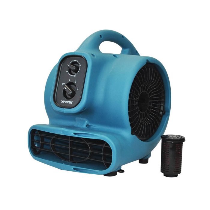 XPOWER P-450NT 1/3 HP 2000 CFM Freshen Scented Air Mover w/ Timer & Ionizer - Image 1