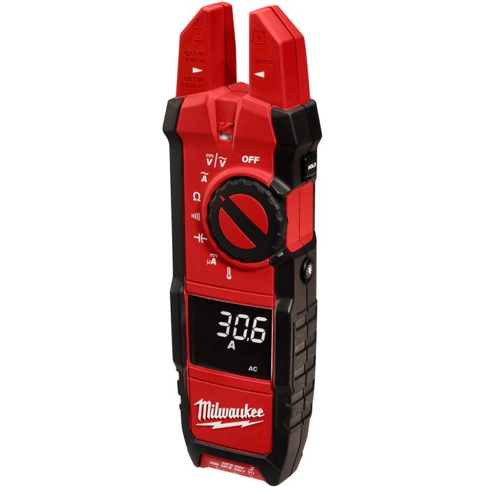 Milwaukee 2206-20 200-Amp 1,000V Hvac and Refridgeration Fork Meter - Image 1