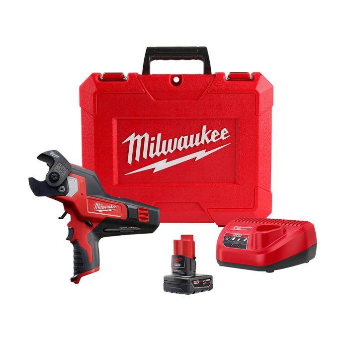 Milwaukee 2472-21XC M12 12V 600 Mcm Cable Cutter Kit - Image 1