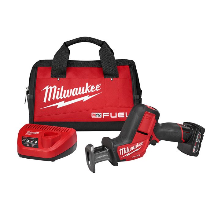 Milwaukee 2520-21XC M12 FUEL 12V HACKZALL Reciprocating Saw Kit - Image 1