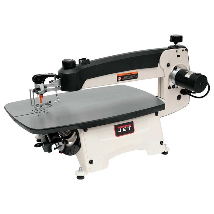 Jet 727200B 22-Inch Throat Capacity Scroll Saw w/ Foot Switch - JWSS-22B - Image 1
