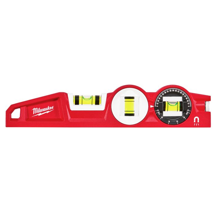 Milwaukee 48-22-5210 10-Inch Die Cast Torpedo Level with 360 Degree Locking Vial - Image 1