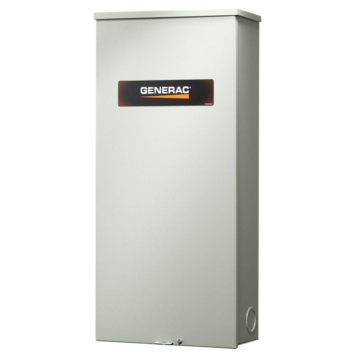 Generac RXG16EZA3 120/240-Volt 100-Amp 16-Circuit Generator Transfer Switch - Image 1