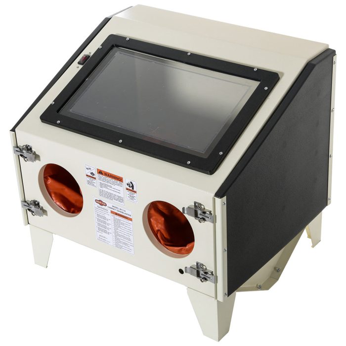 Shop Fox M1114 60-100 Psi Heavy Duty Benchtop Sandblast Cabinet w/ Transformer - Image 1