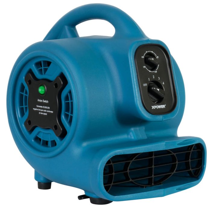 XPower P-260NT 1/5 HP 4-Speed Corded Freshen Aire Air Mover w/ Ionizer - Image 1