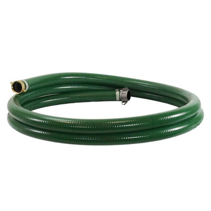 Multiquip HSQ320 3-Inch Diameter 20-Foot Quick Connect Coupler PVC Suction Hose - Image 1
