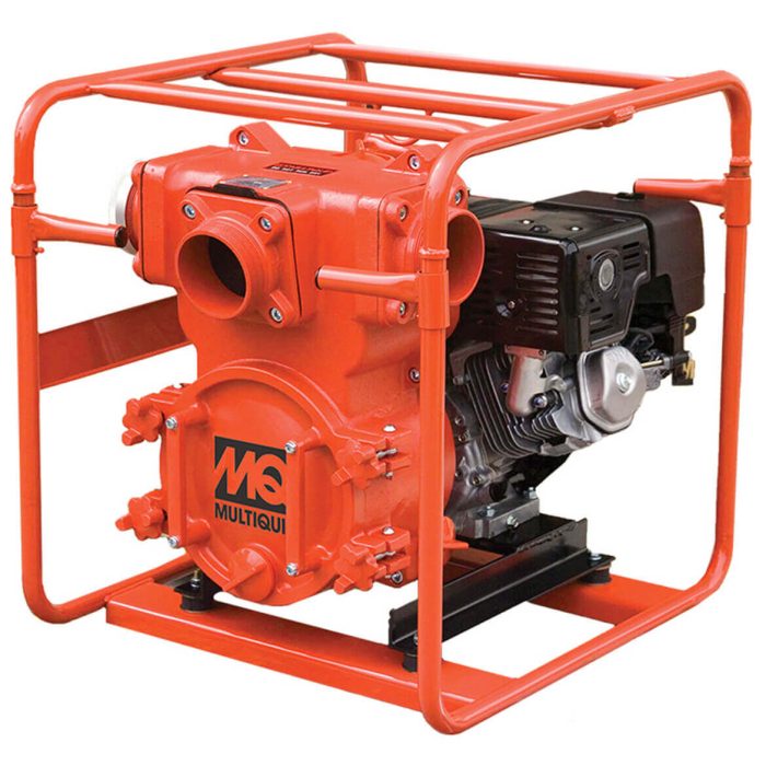 Multiquip QP4TH 8-Hp 555-Gpm 4-Inch Suction Gas Powered Trash Pump - Image 1