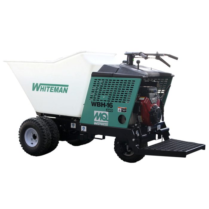 Multiquip WBH-16EF 16 Cubic-Foot Recoil/Electric Hydrostatic Power Buggy - Image 1