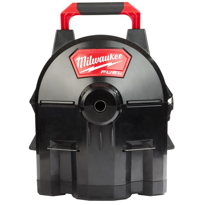 Milwaukee 47-53-2775 Switch Pack Drain Snake Drum w/ Anchor Cable - Image 1
