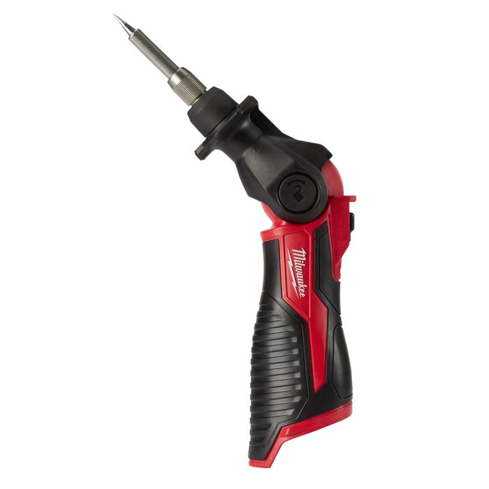 Milwaukee 2488-20 M12 12V Cordless Pivoting Head Soldering Iron - Bare Tool - Image 1