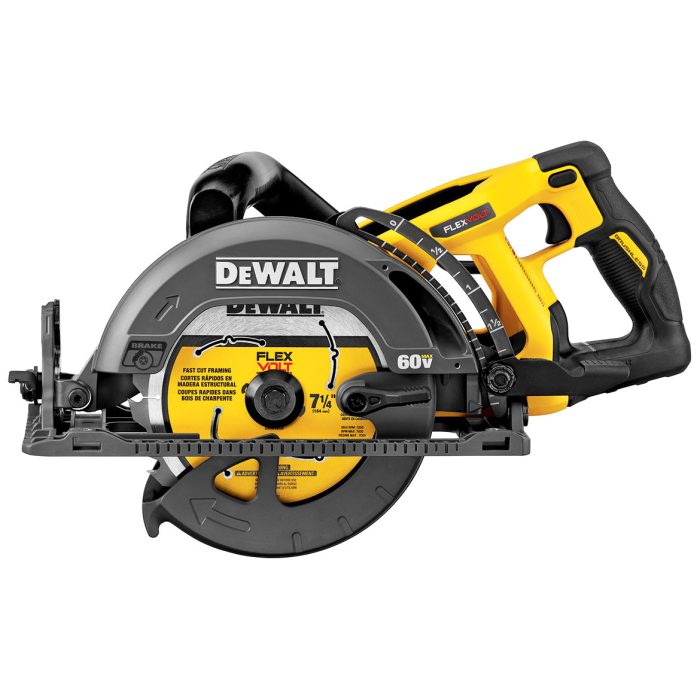 DeWALT DCS577B 60V 7-1/4-Inch Worm Drive Style Circular Saw - Bare Tool - Image 1