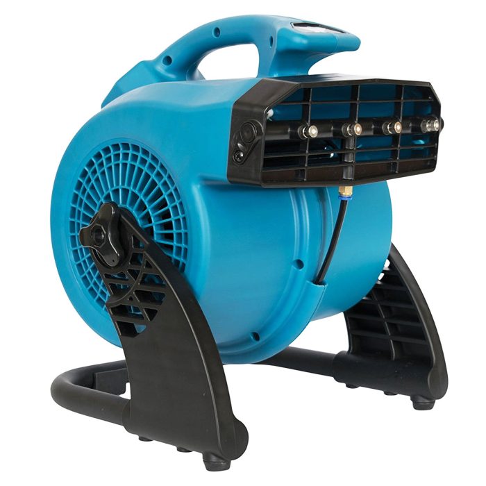 XPOWER FM-48 600-Cfm 1/8-Hp 3-Speed Portable Outdoor Cooling Misting Fan - Image 1