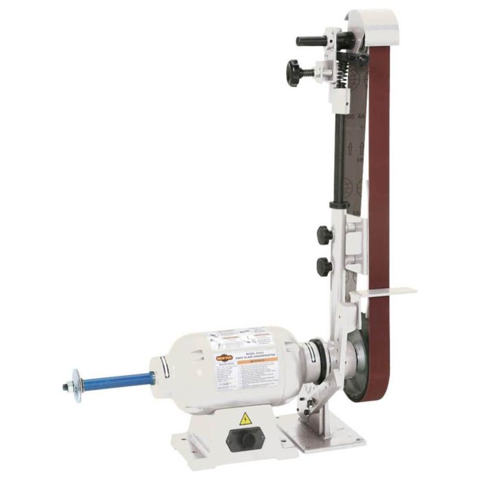 Shop Fox W1843 110-Volt 1 HP Single Phase Heavy Duty Knife Belt Sander/Buffer - Image 1