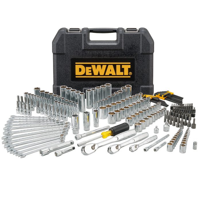 DeWALT DWMT81535 Durable Chrome SAE Quick Release Mechanics Tool Set - 247pc - Image 1