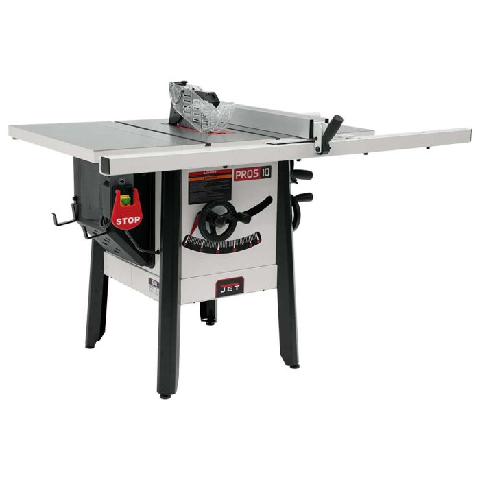 Jet 725000K 115-Volt 10-Inch Cast Wing Riving ProShop Table Saw w/ 30-Inch Rip - Image 1