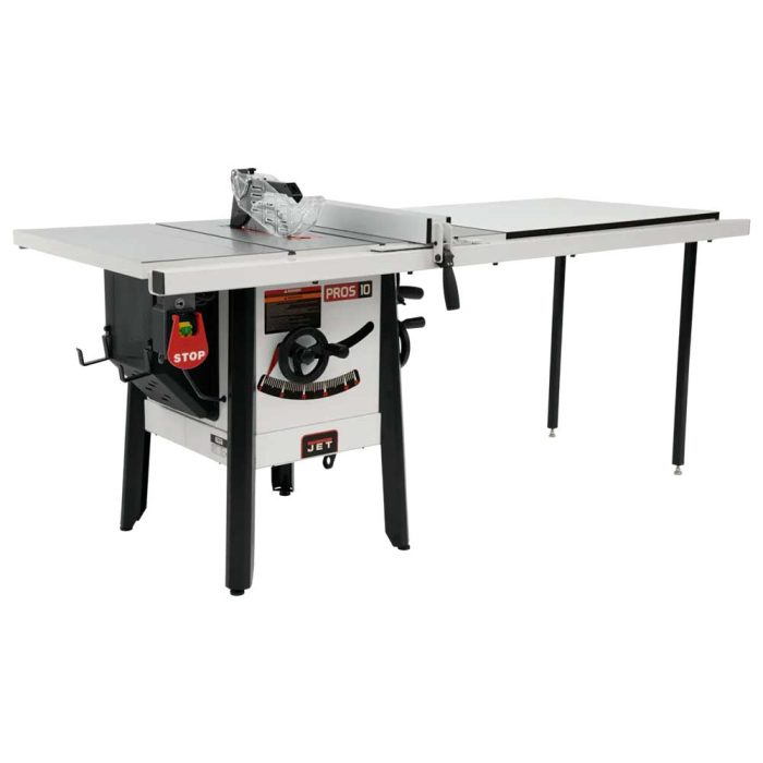 Jet 725001K 115-Volt 10-Inch Cast Wing Riving Knife ProShop Table w/ 52-Inch Rip - Image 1