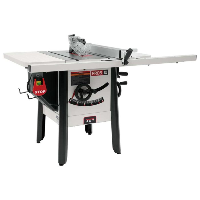 Jet 725004K 115-Volt 10-Inch Stamped Riving Knife ProShop Table w/ 30-Inch Rip - Image 1