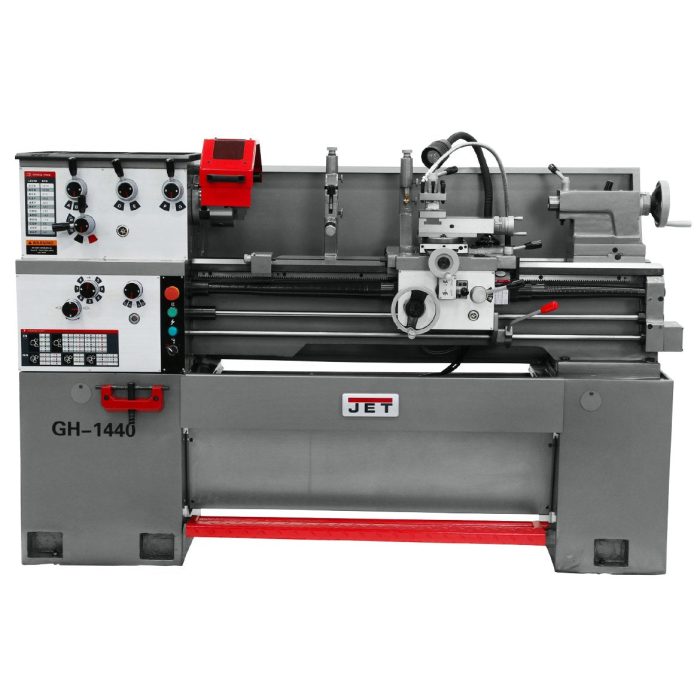 Jet 322840 220-Volt 14-Inch x 40-Inch 3-Hp 3-Phase Adjustable Geared Head Lathe - Image 1