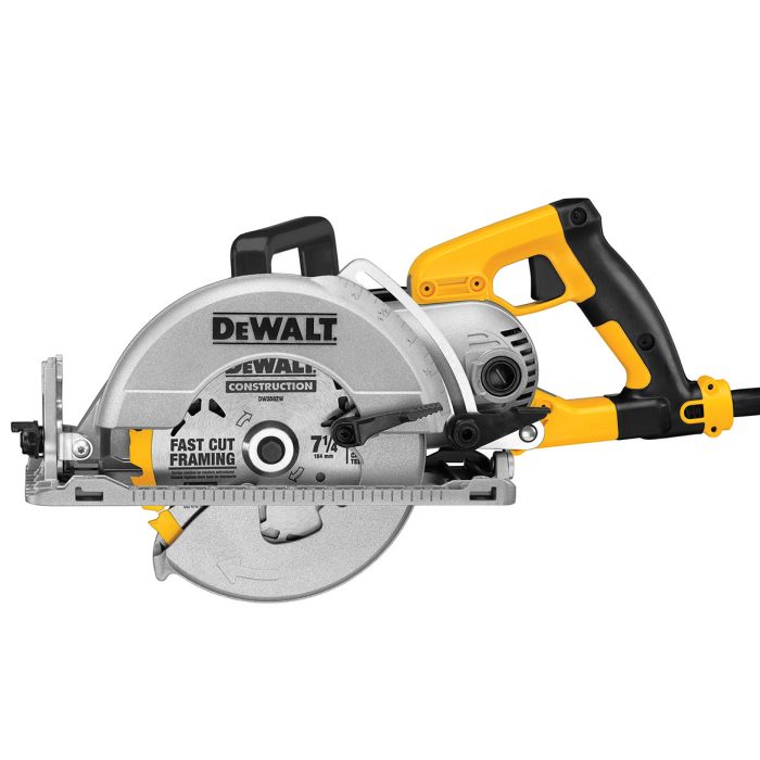 DeWALT DWS535B 7-1/4-Inch Electric Worm Drive Circular Saw w/ Electric Brake - Image 1
