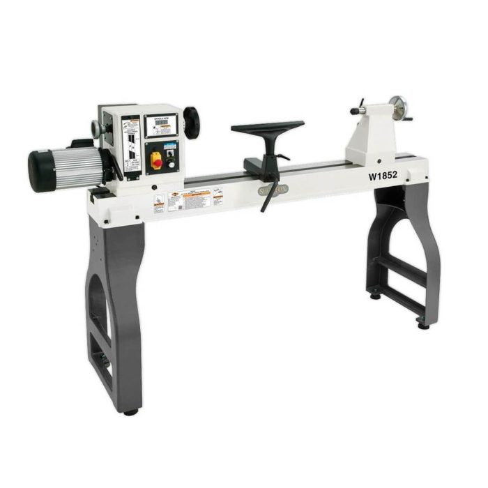 Shop Fox W1852 220-Volt 22 x 42-Inch 3 HP 3-Phase Variable Speed Wood Lathe - Image 1