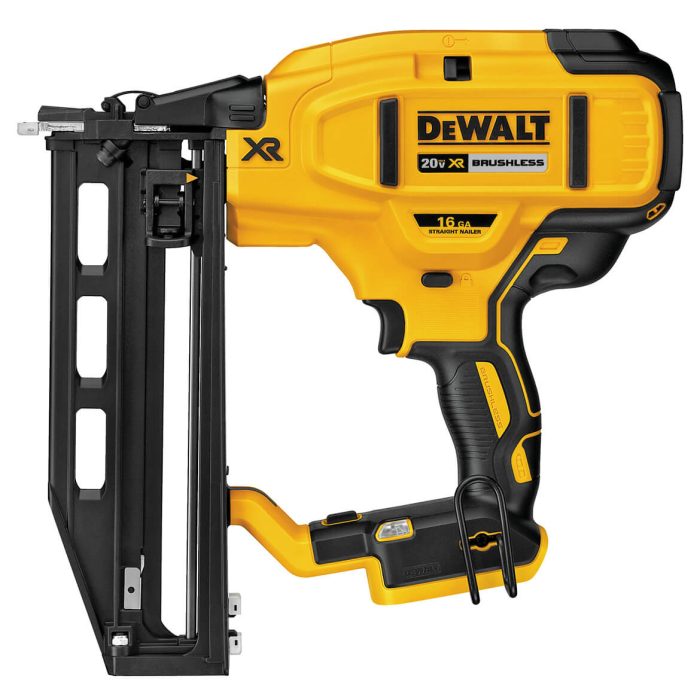 DeWALT DCN662B 20V MAX XR 16-Gauge Cordless Straight Finish Nailer - Bare Tool - Image 1
